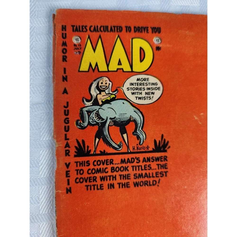 Mad Comic #13 FN (July)  1955